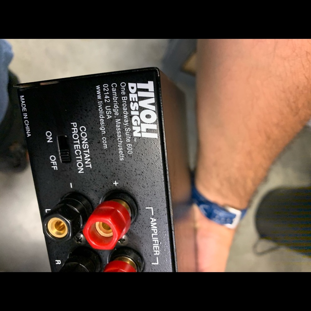 Tivoli design speaker selector